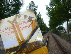 Lassé des grèves de chemin de fer? Evadez-vous en lisant Le Mystère du pont Gustave-Flaubert